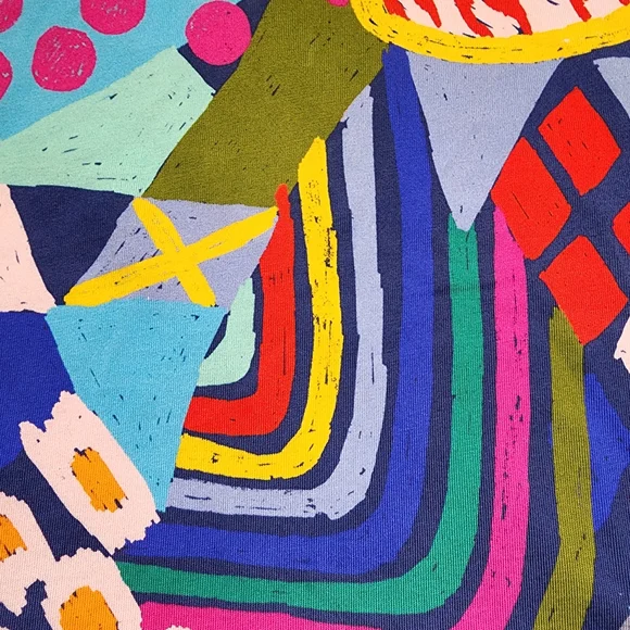 Gorman Multicolor Organic Cotton Summer 2024 Womens Size 14 Top - Picture 3 of 5